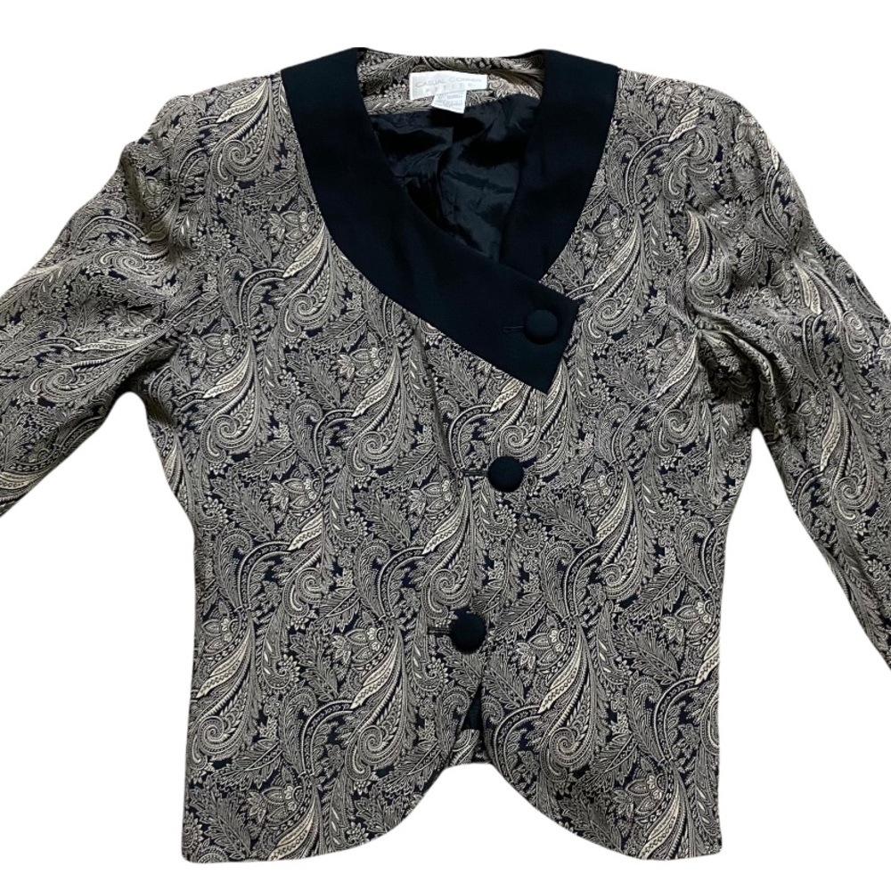 24 HRS SALE ONLY Asymmetric Trendy Jacket - Petite Jacket - Size 12